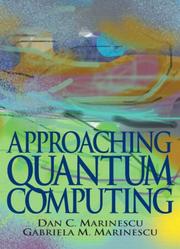 Cover of Approaching Quantum Computing by Dan C. Marinescu