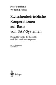 Front cover of Zwischenbetriebliche Kooperationen auf Basis von SAP-Systemen by Peter Buxmann