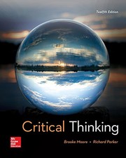 Front cover of Critical Thinking by Brooke Noel Moore