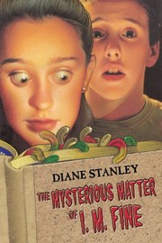 Front cover of The Mysterious Matter of I. M. Fine by Diane Stanley