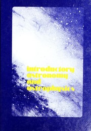 Cover of Introductory astronomy and astrophysics by Elske v. P. Smith