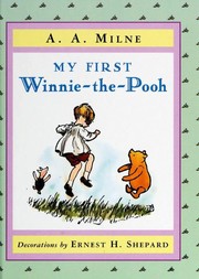 Front cover of My First Winnie-the-Pooh by A. A. Milne