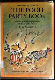 Front cover of The Pooh Party Book by Virginia H. Ellison