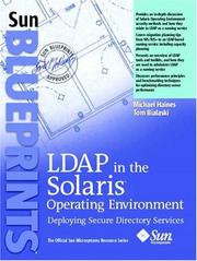 Front cover of LDAP in the Solaris Operating Environment by Michael Haines