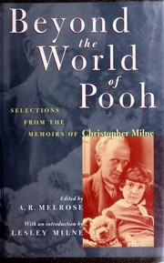Front cover of Beyond the World of Pooh by Christopher Milne