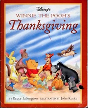 Cover of Disney's Winnie the Pooh's Thanksgiving by Bruce Talkington