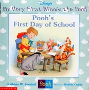 Front cover of Pooh's First Day of School by Kathleen Weidner Zoehfeld
