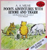 Front cover of Pooh's Adventures with Eeyore and Tigger by A. A. Milne