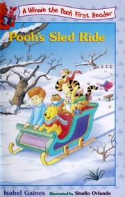 Front cover of Pooh's Sled Ride by Isabel Gaines
