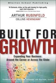 Cover of Built for growth by Arthur Rubinfeld