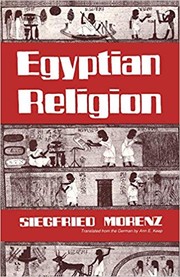 Front cover of Ägyptische Religion by Siegfried Morenz