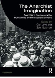Cover of The Anarchist Imagination by Carl Levy