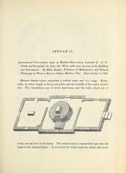 Cover of Astronomical observations made at Hudson Observatory, latitude 41° 14' 37" north, and longitude 5h. 25m. 42s. west by Elias Loomis