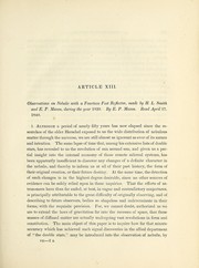 Front cover of Observations on nebulae with a fourteen feet reflector by Ebenezer Porter Mason