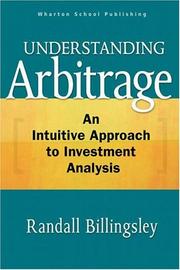 Cover of Understanding Arbitrage by Randall Billingsley