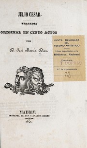Cover of Julio César by José María Díaz