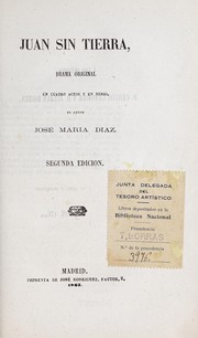 Cover of Juan sin Tierra by José María Díaz