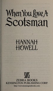 Cover of When you love a Scotsman by Hannah Howell