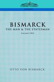 Cover of Bismarck by Otto von Bismarck