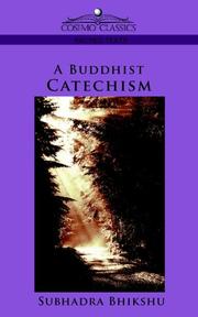 Cover of A Buddhist Catechism by Subhadra Bhikshu