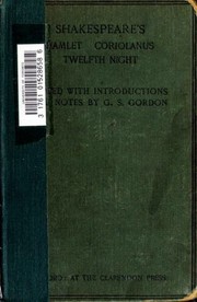 Cover of Plays (Coriolanus / Hamlet / Twelfth Night) by William Shakespeare