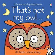 Front cover of That's Not My Owl... by Fiona Watt