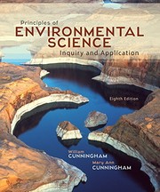 Cover of Principles of Environmental Science by William P Cunningham Prof.