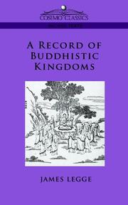 Front cover of A Record of Buddhistic Kingdoms by James Legge