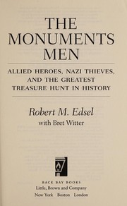 Cover of The monuments men by Robert M. Edsel