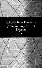 Front cover of Philosophical problems of elementary particle physics by Akademii͡a nauk SSSR. Nauchnyĭ sovet po filosofskim voprosam sovremennogo estestvoznanii͡a.