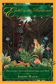 Front cover of Euclid in the Rainforest by Joseph Mazur