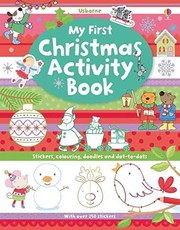 Cover of My First Christmas Activity Book by Sam Taplin