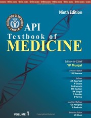 Front cover of API Textbook of Medicine by Y. P. Munjal