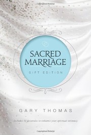 Front cover of Sacred Marriage Gift Edition by Gary L. Thomas