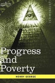 Cover of Progress and Poverty by Henry George
