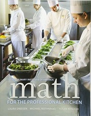 Cover of Math for the professional kitchen by Laura Dreesen