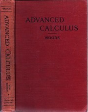 Cover of Advanced calculus by Frederick S. Woods