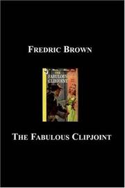 Cover of The Fabulous Clipjoint by Fredric Brown