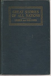Front cover of Great Stories of All Nations by Maxim Lieber