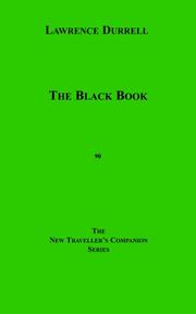 Cover of The black book by Lawrence Durrell