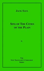 Cover of The Sins of the Cities of the Plain, or the Recollections of a Mary-Ann by Jack Saul