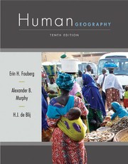 Cover of Human geography by Erin Hogan Fouberg