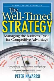 Cover of A well-timed strategy by Peter Navarro