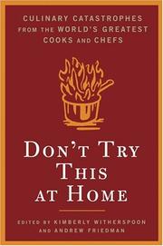 Cover of Don't try this at home by Kimberly Witherspoon