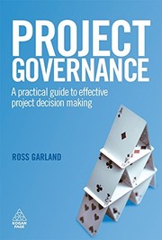 Cover of Project governance by Ross Garland