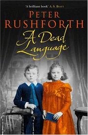 Cover of A Dead Language by Peter Rushforth
