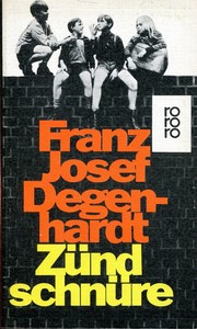 Front cover of Zündschnüre by Franz Josef Degenhardt