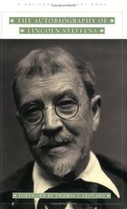 Front cover of The autobiography of Lincoln Steffens by Steffens, Lincoln