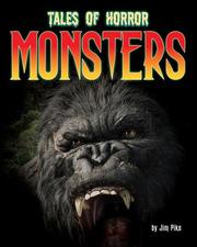Front cover of Monsters (Tales of Horror) by Jim Pipe