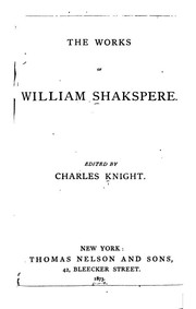 Front cover of The Works of William Shakespeare [37 plays, 5 poems, sonnets, songs] by William Shakespeare